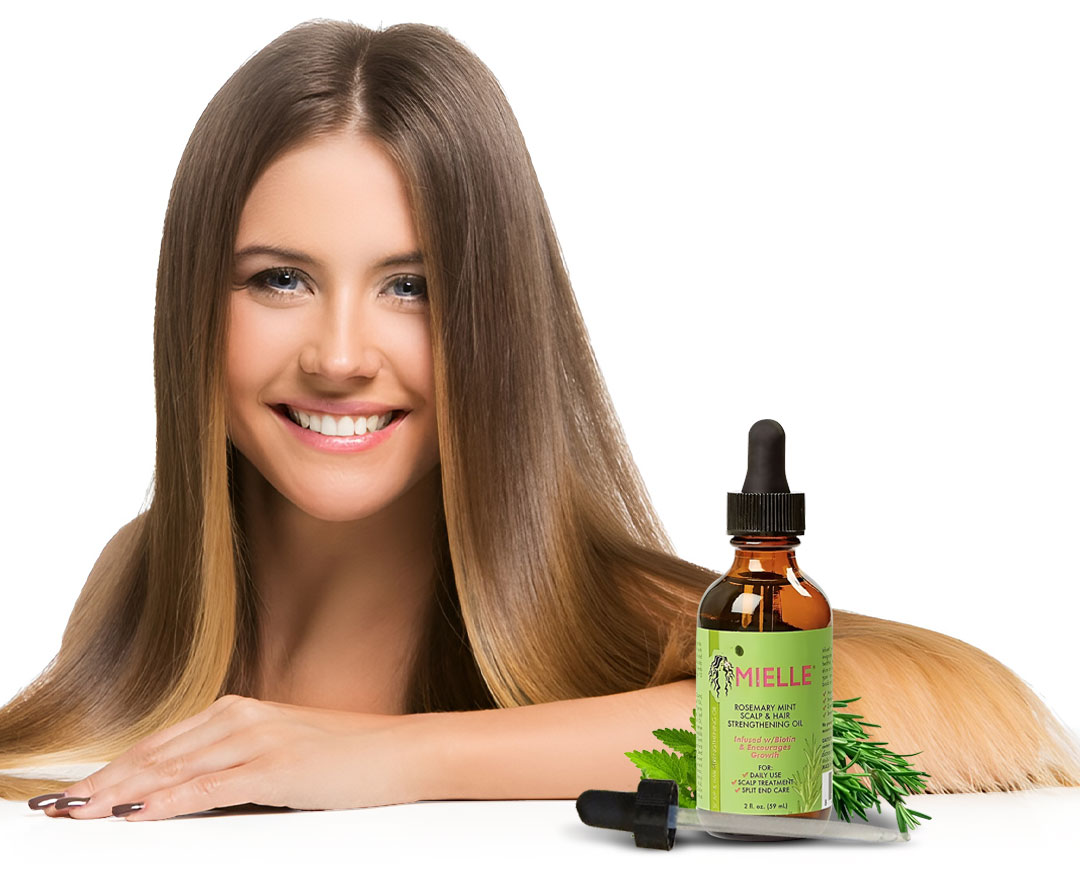 Mielle Rosemary Mint Scalp and Hair Strengthening Oil - زيت إكليل الجبل والنعناع لتقوية الشعر