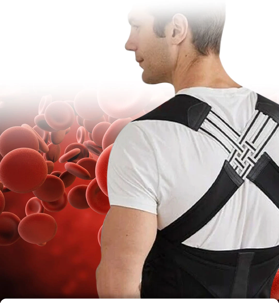 Magnetic Back Posture Corrector - مصحح وضع الظهر المغناطيسي (متوفر في عدة مقاسات L-XL-XXL )