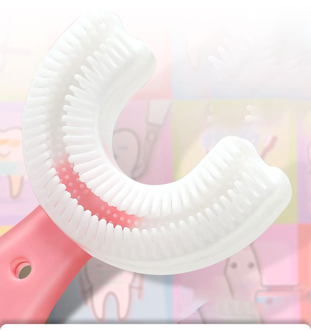 U-shaped Toothbrush for Kids / فرشاة أسنان للأطفال